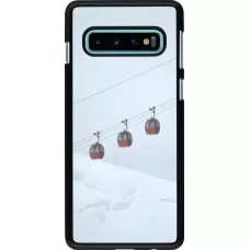 Coque Samsung Galaxy S10 - Winter 22 ski lift
