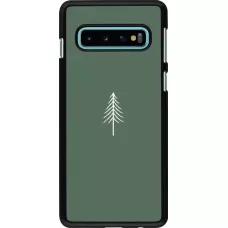 Samsung Galaxy S10 Case Hülle - Christmas 22 minimalist tree