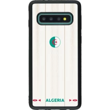 Samsung Galaxy S10 Case Hülle - Silikon schwarz Algerien 2026 personalisierbares Fussballtrikot