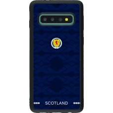 Samsung Galaxy S10 Case Hülle - Silikon schwarz Schottland 2026 personalisierbares Fussballtrikot