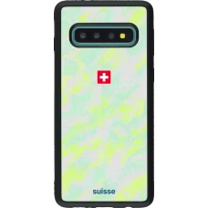 Samsung Galaxy S10 Case Hülle - Silikon schwarz Schweiz Away 2026 personalisierbares Fussballtrikot
