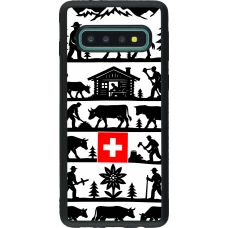 Samsung Galaxy S10 Case Hülle - Silikon schwarz Poya Schweiz 1
