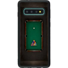 Coque Samsung Galaxy S10 - Silicone rigide noir Sports 2026 Billard
