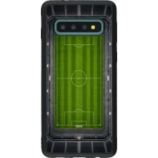 Samsung Galaxy S10 Case Hülle - Silikon schwarz Sports 2026 Soccer