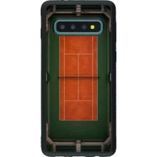 Samsung Galaxy S10 Case Hülle - Silikon schwarz Sports 2026 Tennis