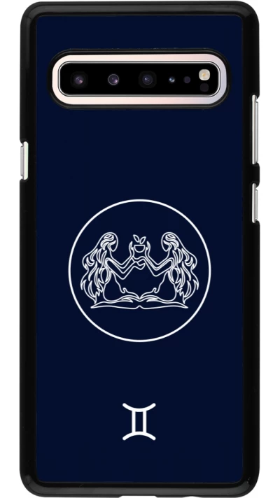 Samsung Galaxy S10 5G Case Hülle - Astrologie Zwillinge