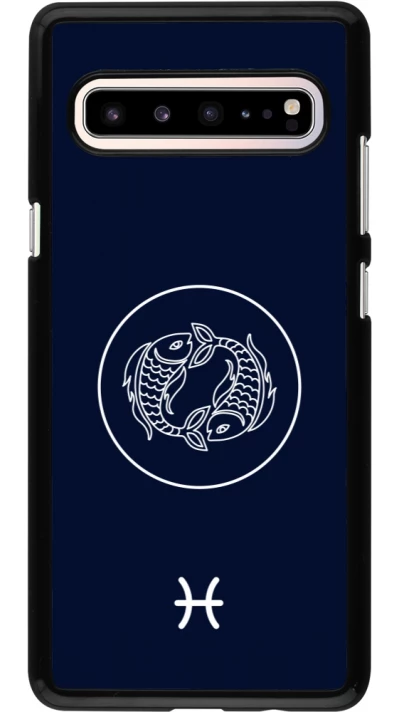 Samsung Galaxy S10 5G Case Hülle - Astrologie Fische