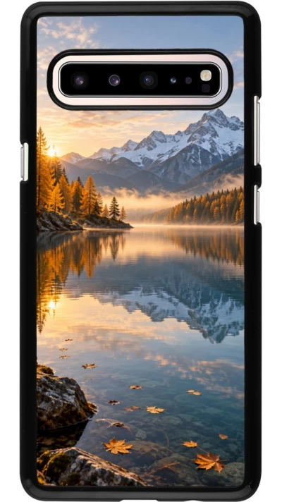 Coque Samsung Galaxy S10 5G - Autumn 26 Autumn lake