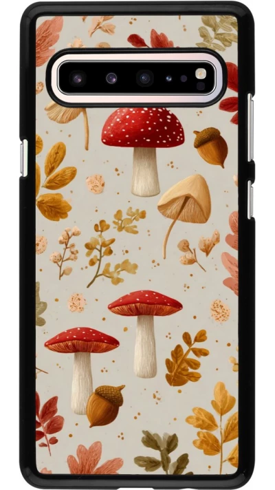 Coque Samsung Galaxy S10 5G - Autumn 26 Mushrooms and leaves