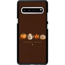 Samsung Galaxy S10 5G Case Hülle - Autumn 26 Pumpkin season
