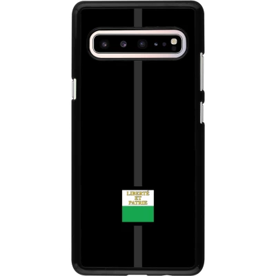 Samsung Galaxy S10 5G Case Hülle - Kanton VD schwarz