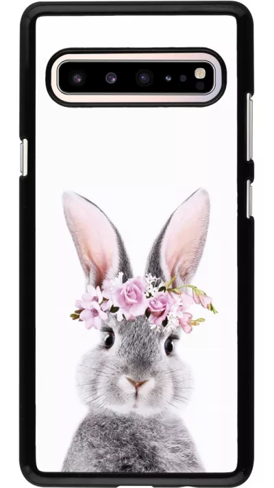 Samsung Galaxy S10 5G Case Hülle - Easter 2023 flower bunny