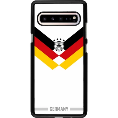 Coque Samsung Galaxy S10 5G - Maillot de football Allemagne 2026 personnalisable