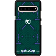 Samsung Galaxy S10 5G Case Hülle - Saudi Arabien 2026 personalisierbares Fussballtrikot