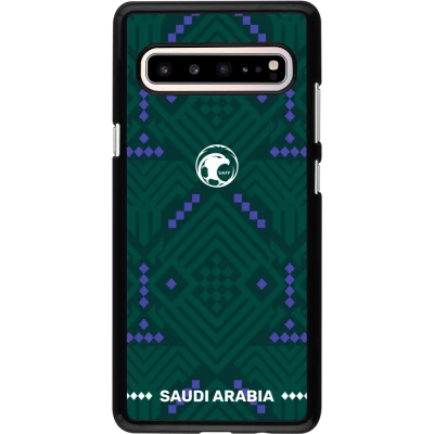 Samsung Galaxy S10 5G Case Hülle - Saudi Arabien 2026 personalisierbares Fussballtrikot