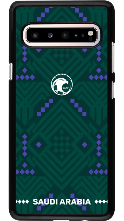 Samsung Galaxy S10 5G Case Hülle - Saudi Arabien 2026 personalisierbares Fussballtrikot