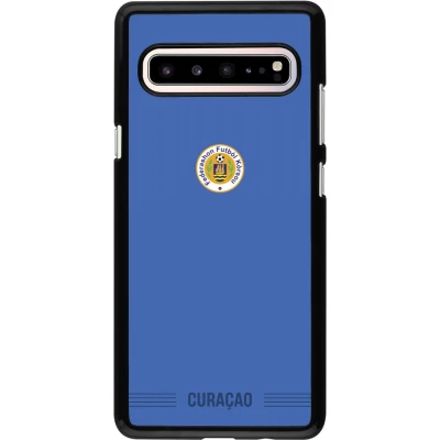 Samsung Galaxy S10 5G Case Hülle - Curaçao 2026 personalisierbares Fussballtrikot