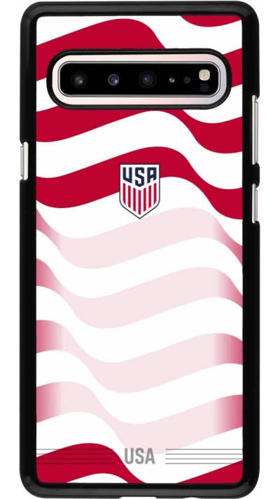 Samsung Galaxy S10 5G Case Hülle - Vereinigten Staaten 2026 personalisierbares Fussballtrikot