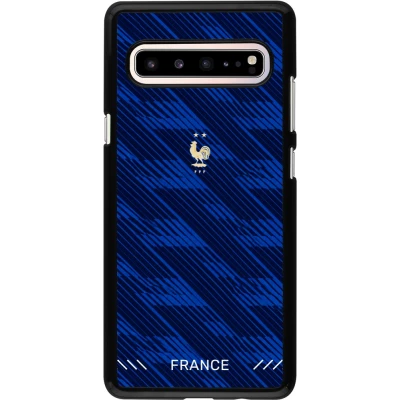 Samsung Galaxy S10 5G Case Hülle - Frankreich 2026 personalisierbares Fussballtrikot