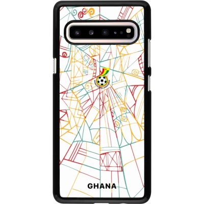 Samsung Galaxy S10 5G Case Hülle - Ghana 2026 personalisierbares Fussballtrikot