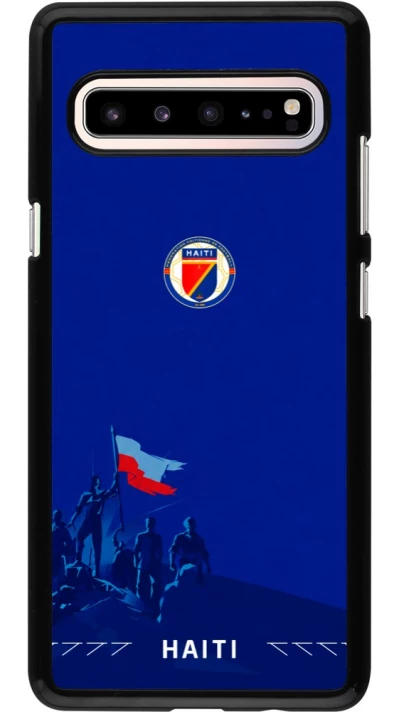 Samsung Galaxy S10 5G Case Hülle - Haiti 2026 personalisierbares Fussballtrikot