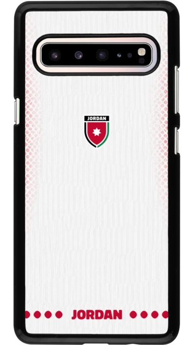 Samsung Galaxy S10 5G Case Hülle - Jordanien 2026 personalisierbares Fussballtrikot