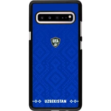 Samsung Galaxy S10 5G Case Hülle - Usbekistan 2026 personalisierbares Fussballtrikot