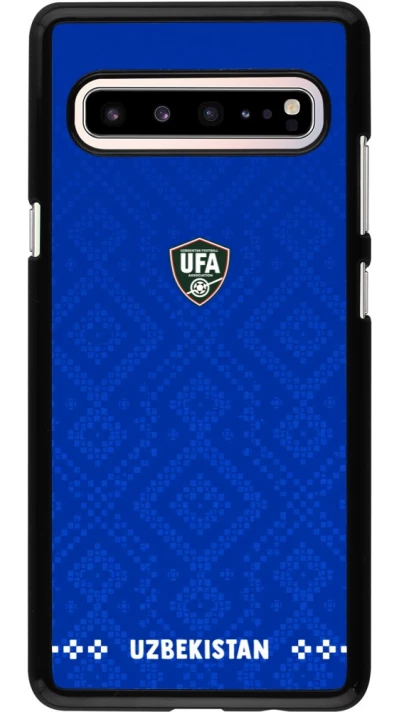 Samsung Galaxy S10 5G Case Hülle - Usbekistan 2026 personalisierbares Fussballtrikot