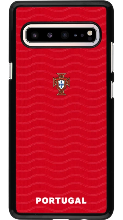 Samsung Galaxy S10 5G Case Hülle - Portugal 2026 personalisierbares Fussballtrikot