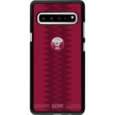 Samsung Galaxy S10 5G Case Hülle - Qatar 2026 personalisierbares Fussballtrikot