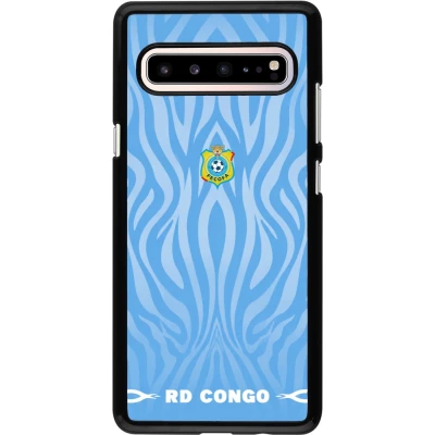 Coque Samsung Galaxy S10 5G - Maillot de football RD Congo 2026 personnalisable