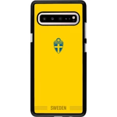 Samsung Galaxy S10 5G Case Hülle - Schweden 2026 personalisierbares Fussballtrikot