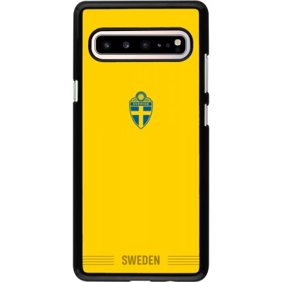 Samsung Galaxy S10 5G Case Hülle - Schweden 2026 personalisierbares Fussballtrikot