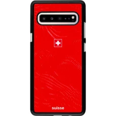 Samsung Galaxy S10 5G Case Hülle - Schweiz 2026 personalisierbares Fussballtrikot