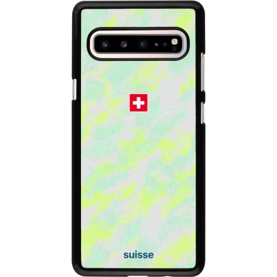Coque Samsung Galaxy S10 5G - Maillot de football Suisse Away 2026 personnalisable