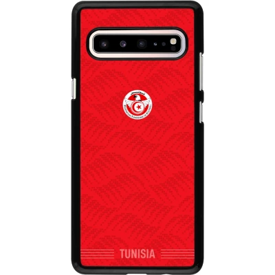Coque Samsung Galaxy S10 5G - Maillot de football Tunisie 2026 personnalisable