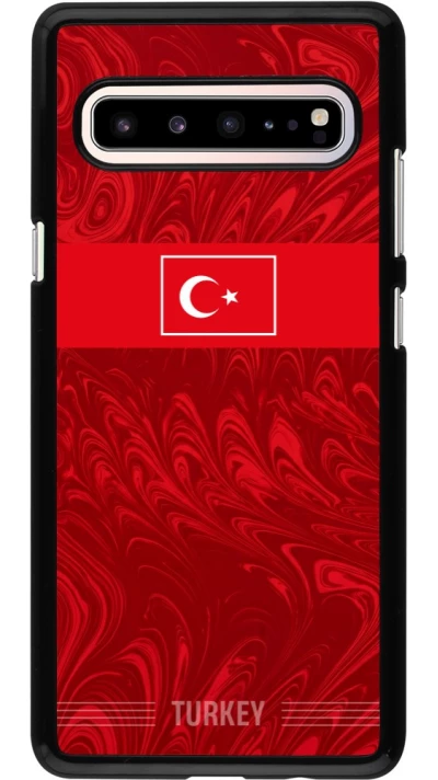 Samsung Galaxy S10 5G Case Hülle - Türkei 2026 personalisierbares Fussballtrikot