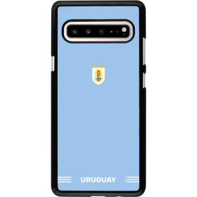 Samsung Galaxy S10 5G Case Hülle - Uruguay 2026 personalisierbares Fussballtrikot