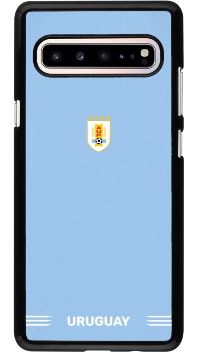 Samsung Galaxy S10 5G Case Hülle - Uruguay 2026 personalisierbares Fussballtrikot