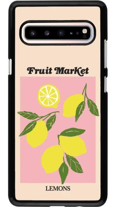 Samsung Galaxy S10 5G Case Hülle - Fruit market lemons 2026