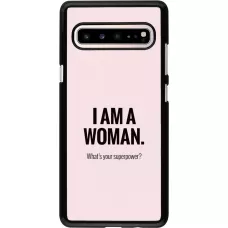 Hülle Samsung Galaxy S10 5G - I am a woman