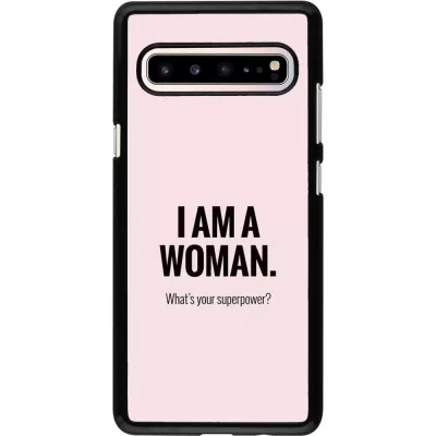 Hülle Samsung Galaxy S10 5G - I am a woman