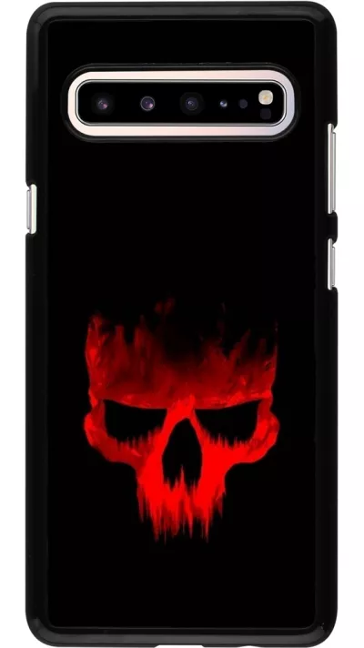 Samsung Galaxy S10 5G Case Hülle - Halloween 2023 scary skull