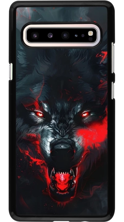 Samsung Galaxy S10 5G Case Hülle - Halloween 2024 mad werewolf