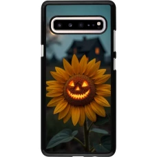 Samsung Galaxy S10 5G Case Hülle - Halloween 2026 Evil Sunflower