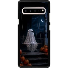 Samsung Galaxy S10 5G Case Hülle - Halloween 2026 Ghost on a swing