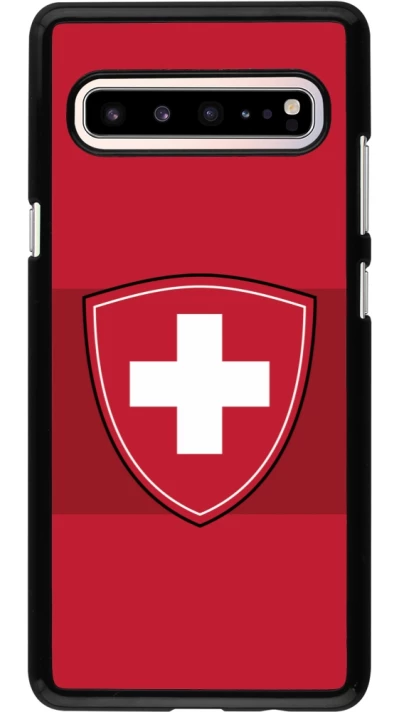 Samsung Galaxy S10 5G Case Hülle - Hockey World Championship Ecusson Suisse