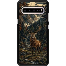 Coque Samsung Galaxy S10 5G - Linocut Cerf