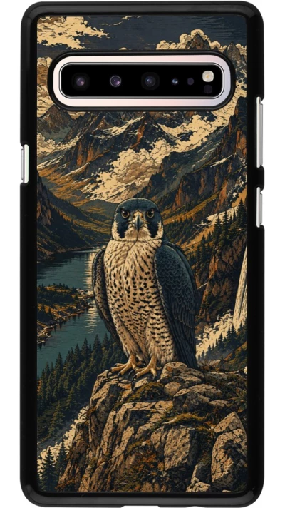 Coque Samsung Galaxy S10 5G - Linocut Faucun pèlerin