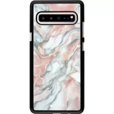 Samsung Galaxy S10 5G Case Hülle - Rosa Leuchtender Marmor
